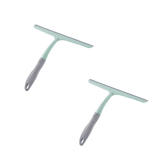 Clearance Kitchen Cleaning Supplies under $6 Shower Squeegee Silicone Glass Window Squeegee With For Shower Doors, Windows