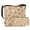 Christmas Gingerbread Print, variant on Moth Floral Print Pattern Bucket Bag Purse Wallet, Wristlet Wallet with with Zipper Large Capacity Bucket Bag Tote Purse for Women