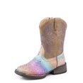thumbnail image 2 of Roper Footwear Boys Infant Glitter Rainbow Boot 5 Multi, 2 of 2