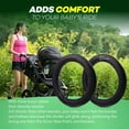 thumbnail image 3 of 16'' x 1.5/1.75/1.95/2.125 Back Wheel Replacement Inner Tubes (2-Pack) Compatible with Graco Click/Go Jogging/BoB Revolution SE/Pro/Flex/SU - Made from BPA/Latex Free Butyl Rubber, 3 of 6