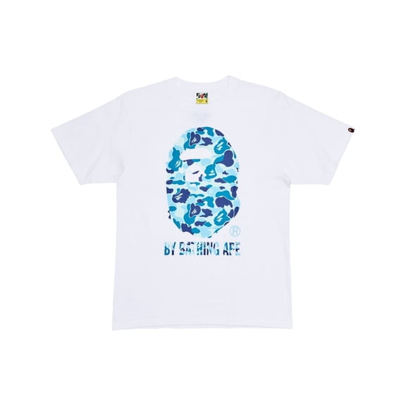 BAPE Men's ABC Camo By Bathing Ape Tee White/Blue, from StockX