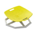 thumbnail image 4 of Silla giratoria infantil, asiento sensorial giratorio, entrenamiento de equilibrio, base antideslizante, silla infantil portátil, material ligero para la coordinación corporal, Amarillo, 4 of 8
