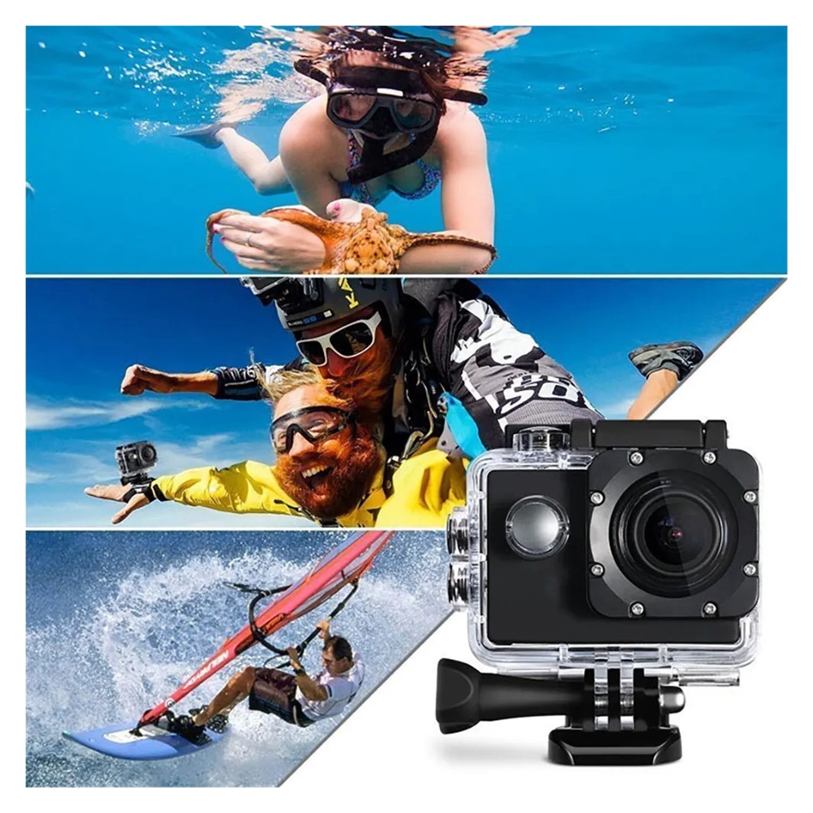 Mini HD 1080P Sports Action Waterproof Diving Recording Camera Full HD Cam Extreme Exercise Video Recorder Camcorder