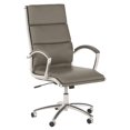 thumbnail image 1 of Office by kathy ireland Method High Back Leather Executive Chair in Washed Gray, 1 of 9