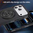 thumbnail image 5 of For iPhone 18 Pro Max Phone Case Magnetic 360° Rotating Holder Drop Protector Cover,Black,For iPhone 18 Pro Max, 5 of 9