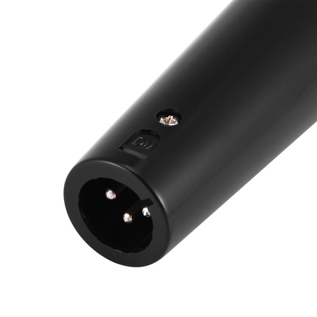 Wired Dynamic Microphone for Karaoke Vocal Music Performance, Clear Voice, High Frequency Response, Professional Mic with Super Cardioid Pattern, Zinc Alloy Material