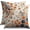 Blue Burnt Orange, variant on Blue Red Patriotic Floral American Flag Pillow Covers 18X18 Set of 2, 4th of July Flower Decorative Throw Pillow Covers Outdoor Memorial Day Independence Holiday Cushion Cases Couch Sofa Bed Decor