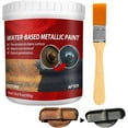 thumbnail image 1 of Rust Converter Water Based Metallic Paint, 300g Metal Rust Remover With Brush, Rust Primer compatible Stopping Rust, 1 of 5