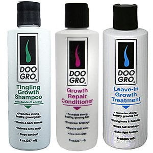 Hair Care Kit Shampoo With Conditioner Leave In Growth Treatment