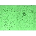 thumbnail image 1 of Ahgly Company Indoor Rectangle Oriental Emerald Green Traditional Area Rugs, 8' x 10', 1 of 4