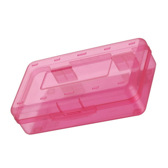 unbranded  Pencil Boxes Storage Case Stationery Pencils Cases Student Red