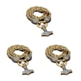 thumbnail image 3 of Transemion Collier Homme Style Unique avec Confiance Collier en Acier Inoxydable Collier pour Hommes comme Montré 60cm 3Ensemble, 3 of 6
