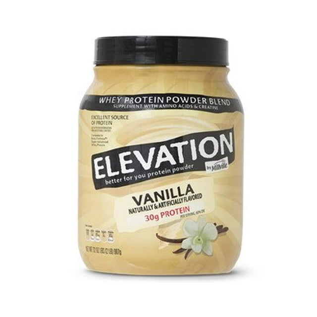 Elevation by Millville Vanilla Protein Powder 32oz, pack of 1