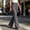 *Gray, variant on ClodeEU Women's High Waist Slim Flare Pants,Vintage Fashion Bootcut Pant with Pockets Black,Women's Plus L