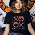 thumbnail image 3 of Christian "The Original Love Letters" T-Shirt - Crown of Thorns and Nails Design, Maroon, Size 3XL, 3 of 4