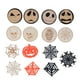 thumbnail image 2 of Decoración de Halloween, 15 posavasos de Halloween, decoración de posavasos de Halloween, juego de posavasos de precisión diseñado, 2 of 9