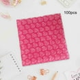 thumbnail image 6 of Colaxi 100 Pieces Love , Bubble Pouches, Anti Static, Shockproof Sturdy Foam Bags, Cushioning Bags for Packaging Storage , Rose Red, S S, 6 of 10