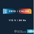 thumbnail image 3 of Aire Minisplit Inverter 1 ton (12,000 btu) 110v Frío Calor Mabe R32, 3 of 4