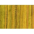 thumbnail image 1 of Ahgly Company Indoor Rectangle Abstract Yellow Modern Area Rugs, 3' x 5', 1 of 4