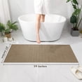 thumbnail image 2 of Alfombra de baño Chamme, ultrafina, antideslizante, 150 x 65 cm, de secado rápido, 2 of 7
