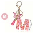 thumbnail image 4 of O style letter keychain cute initial letter keychain handle pendant, 4 of 5