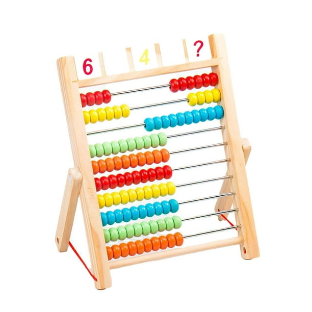 Bureau Pour Enfant - Jouet Montessori Boulier Bois Abaque