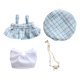thumbnail image 5 of Conjunto de ropa para muñeca perfke 4 piezas 17cm azul, 5 of 7