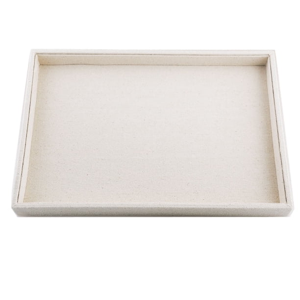 Bandeja De Joyería Apilable Armario Cómoda Organizador De Cajones Para Bandeja plana Sunnimix Bandeja para joyas de terciopelo