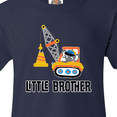 thumbnail image 4 of Inktastic Little Brother Construction Truck Boys Youth T-Shirt, 4 of 5