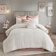 thumbnail image 5 of Home Essence Kaia 8 Piece Cotton Printed Reversible Comforter Set, 5 of 18