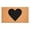 Black, variant on Calloway Mills Black Heart Doormat, 36" x 72"
