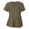 thumbnail image 4 of Boxercraft BW2401 Women's Willow Tee-Olive-S, 4 of 4
