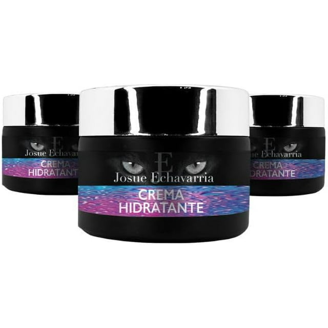 Crema Altamente Hidratante Argán Acido Hialurónico y Baba de Caracol, Hidratación UNISEX para rostro y cuerpo. Set de 3 Frascos. Antiedad y antiarrugas