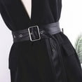 thumbnail image 6 of Osdhezcn Black Waistband Belt Practical PU Construction Unisex Fashion Essential, 6 of 9