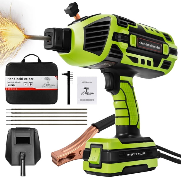 Máquina de soldar TRQWH TRQ-WM120GREEN 110V/220V Stick Welder