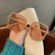 thumbnail image 4 of Oversized Sunglasses Women Square Classic Lady Vintage Ladies Stylish Design Oversized Square Sunglasses For Women, 4 of 5