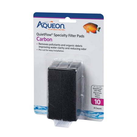 UPC: 0015905062817 | Aqueon Replacement Carbon Filter Pads Size 10 4 pack