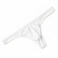 thumbnail image 4 of HUPOM Men'S Underwear Underwear For Men Pack Medium waist Comfort Waist Printed Thong White M, 4 of 5