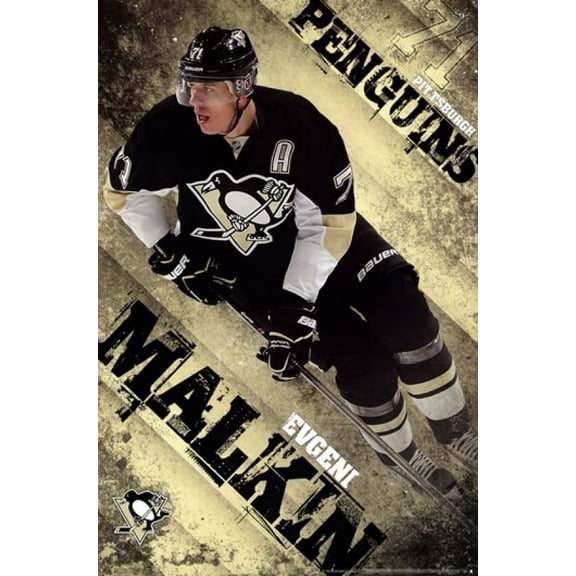 Pittsburgh Penguins - E Malkin 13 Poster Print (22 x 34)
