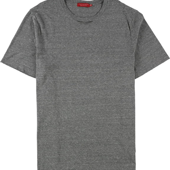 n:philanthropy Mens Liam Deconstructed Basic T-Shirt, Grey, Small