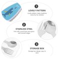 thumbnail image 2 of 1 Set Lovely Newborn Learning Fork Household Baby Flatware Infant Feeding Tools, 2 of 8