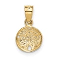 thumbnail image 3 of FB Jewels 14K Yellow Gold Sand Dollar Pendant, 3 of 4