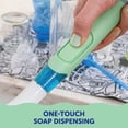 thumbnail image 3 of Scrub Daddy Scrub Baby Scratch-Free Self-Standing One-Touch Soap Dispensing Built-in Nipple Cleaner Baby Bottle Cleaning Brush, 3 of 13
