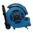 XPOWER P830H 1 Horsepower 3 Speed Portable Utility Air Mover Blower