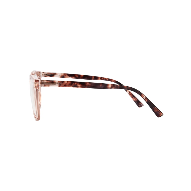 Foster Grant Square Blue Light Glasses, Rose Gold photo 4