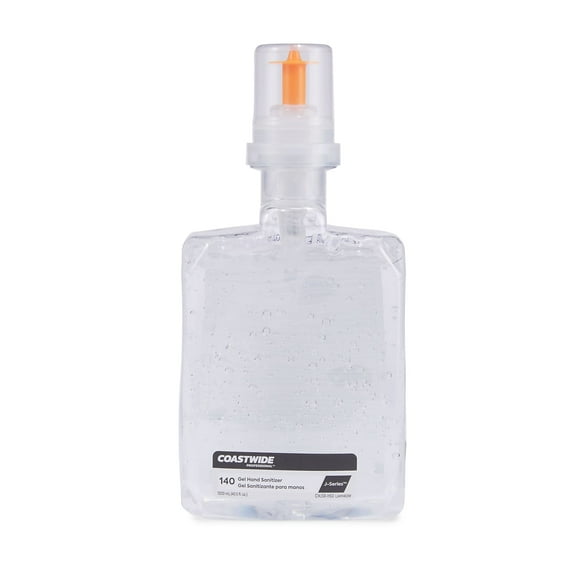 COASTWIDE 70% Alcohol Gel Hand Sanitizer Refill for J-Series 1200 mL 2/Carton CWJSR-HSG