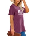 thumbnail image 4 of XCHQRTI Women Dragonfly Tshirt Plus Size Short Sleeves Graphic Casual Loose Tee Tops, 4 of 6