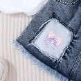 thumbnail image 6 of BRGZLK Girl's 2 Piece Cute Outfits Summer Trendy Bow Cherry Print Round Neck Short Sleeve Tops and Elastic Waist Skirt Casual Comfortable Set White A 4-5 Years, 6 of 6
