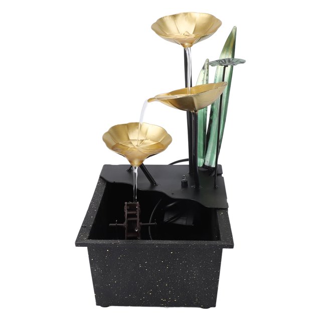 Fuente de mesa ANGGREK Flujo Ajustable Hierro Decorativa Para Oficina