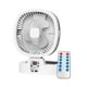 thumbnail image 5 of Ventilador de camping al aire libre con luz LED nocturna, ventilador solar plegable para patios, casa y playa 10000mAh, 5 of 9